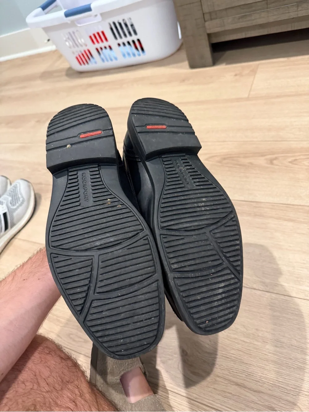 Rockport smooth black